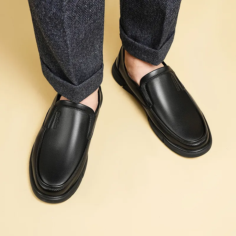 GERTOP Casual Shoes Men's Black-3