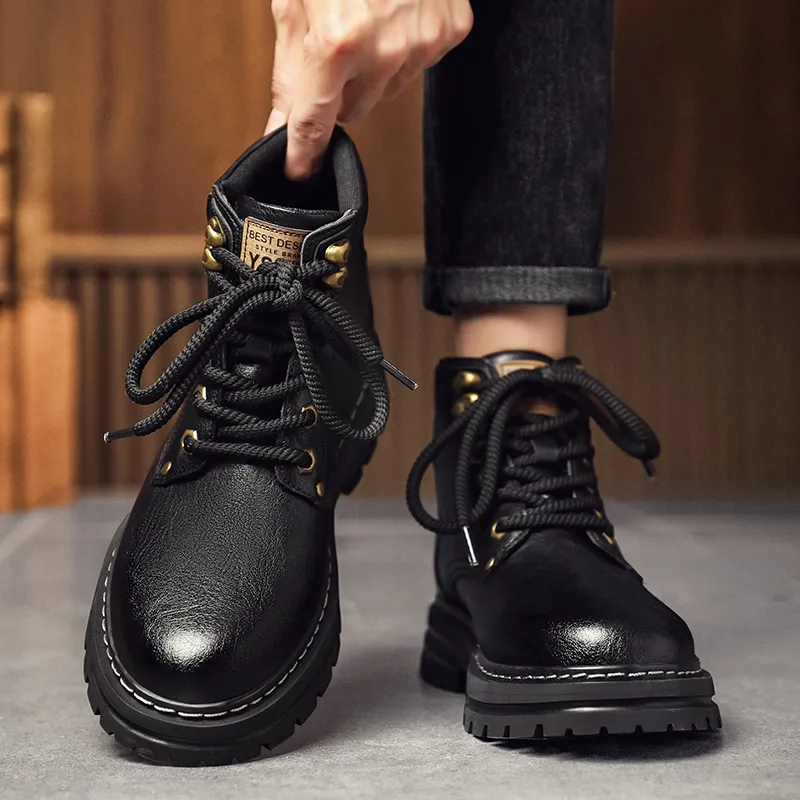 GERTOP Martin Boots Men-12