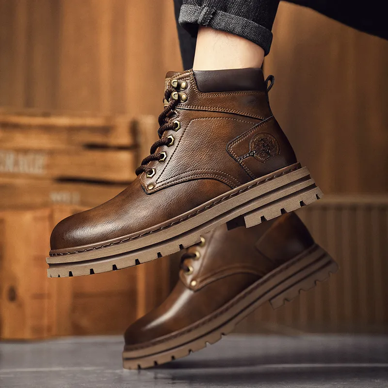 GERTOP Martin Boots Men-8