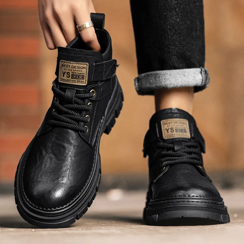 GERTOP Martin Boots Men-7