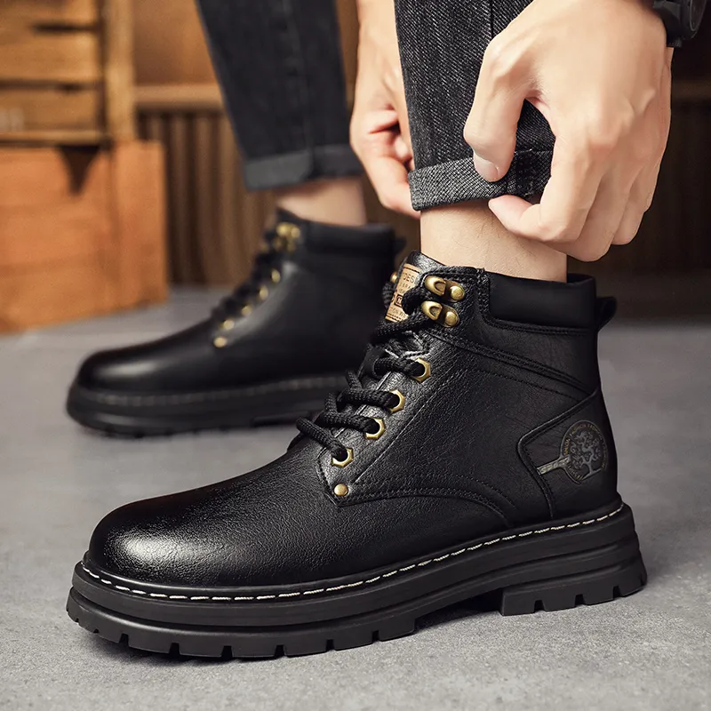 GERTOP Martin Boots Men-2