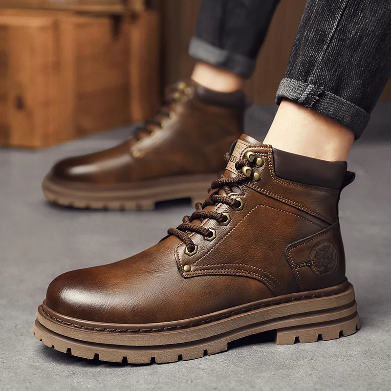 GERTOP Martin Boots Men-7
