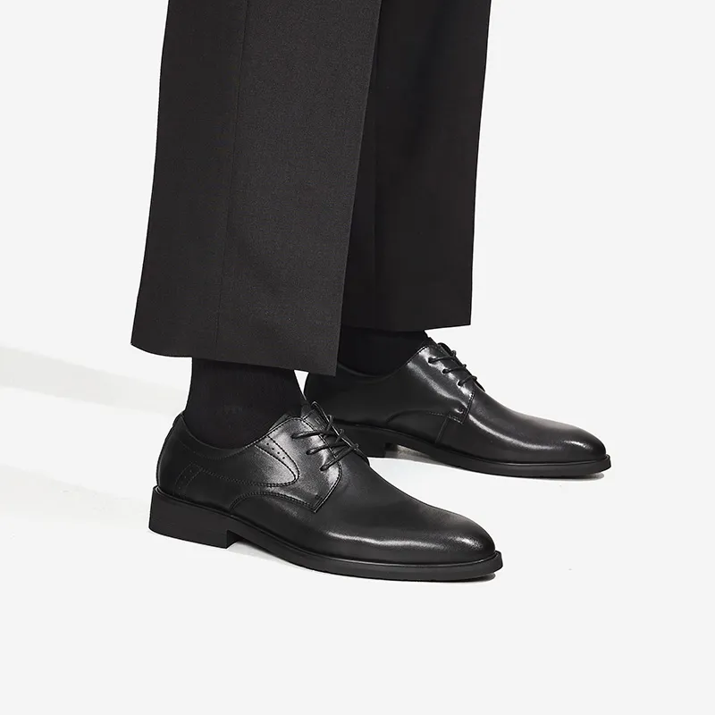FAIRWHALE Dress Shoes Men's Black-5