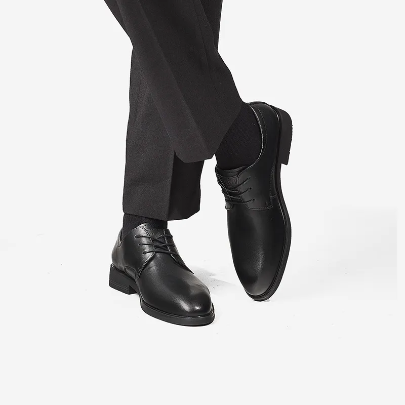 FAIRWHALE Dress Shoes Men's Black-6