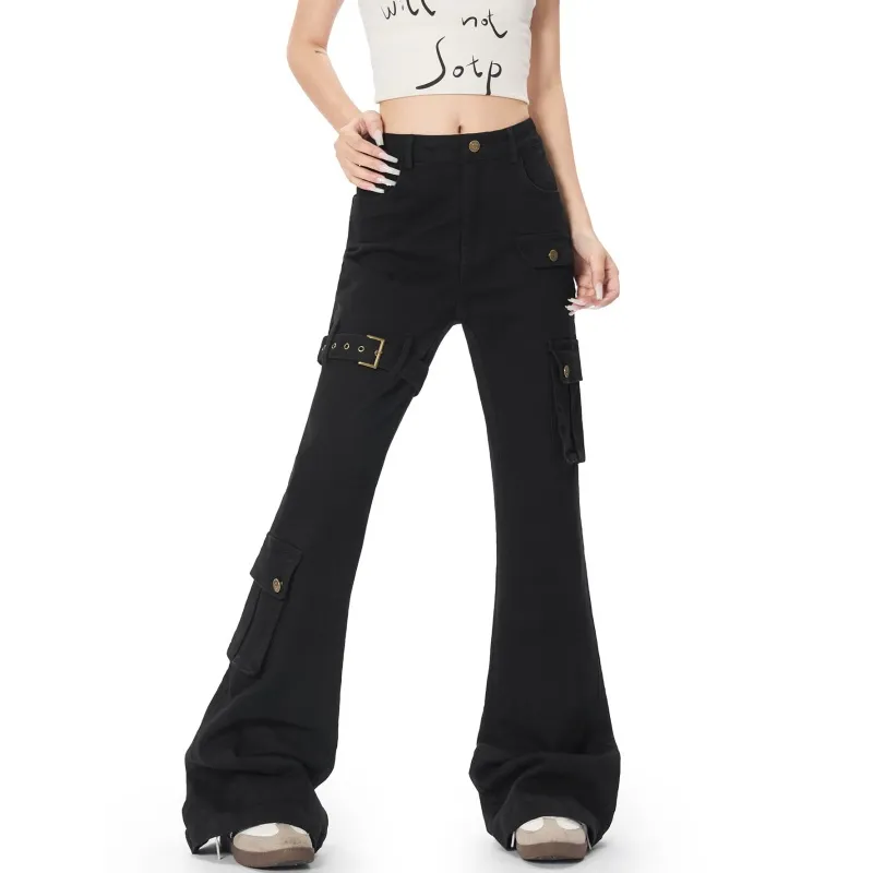 Vine Color Cargo Pants Women's-2