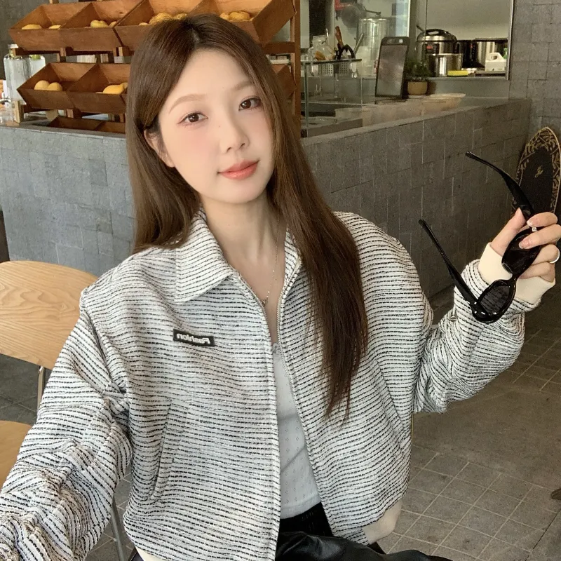 Vine Color Cropped Coat Women's-2