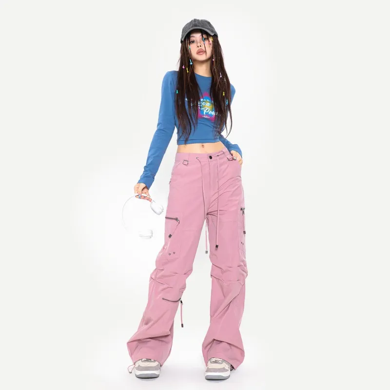 Vine Color Cargo Pants Women's-3