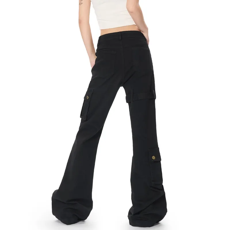 Vine Color Cargo Pants Women's-3