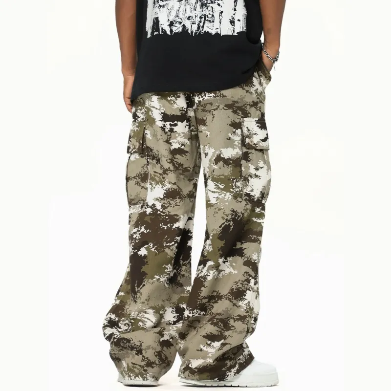 Vine Color Casual Pants Women's-4