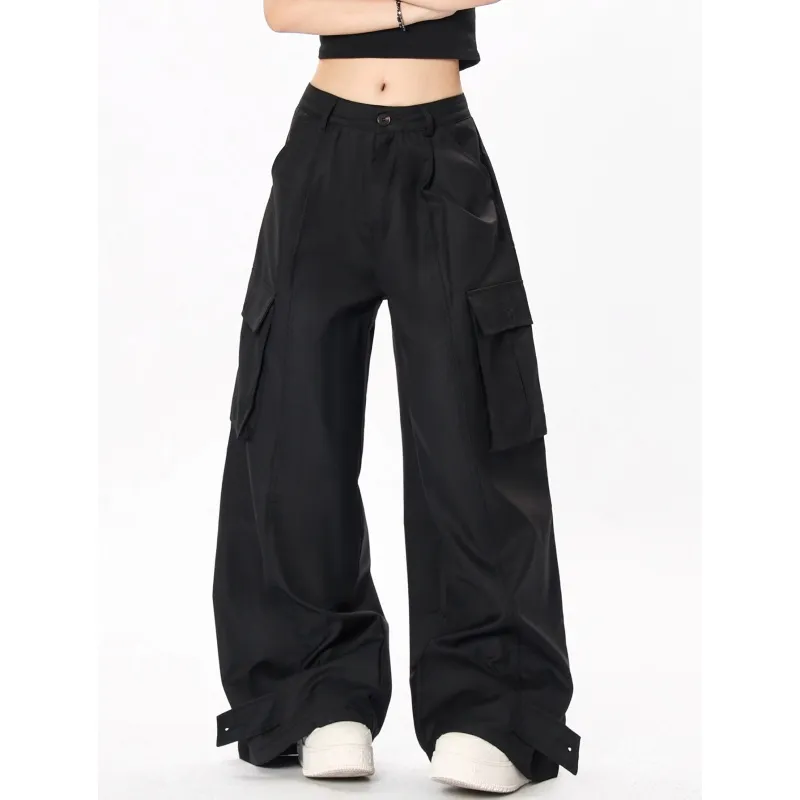 Vine Color Cargo Pants Unisex-2