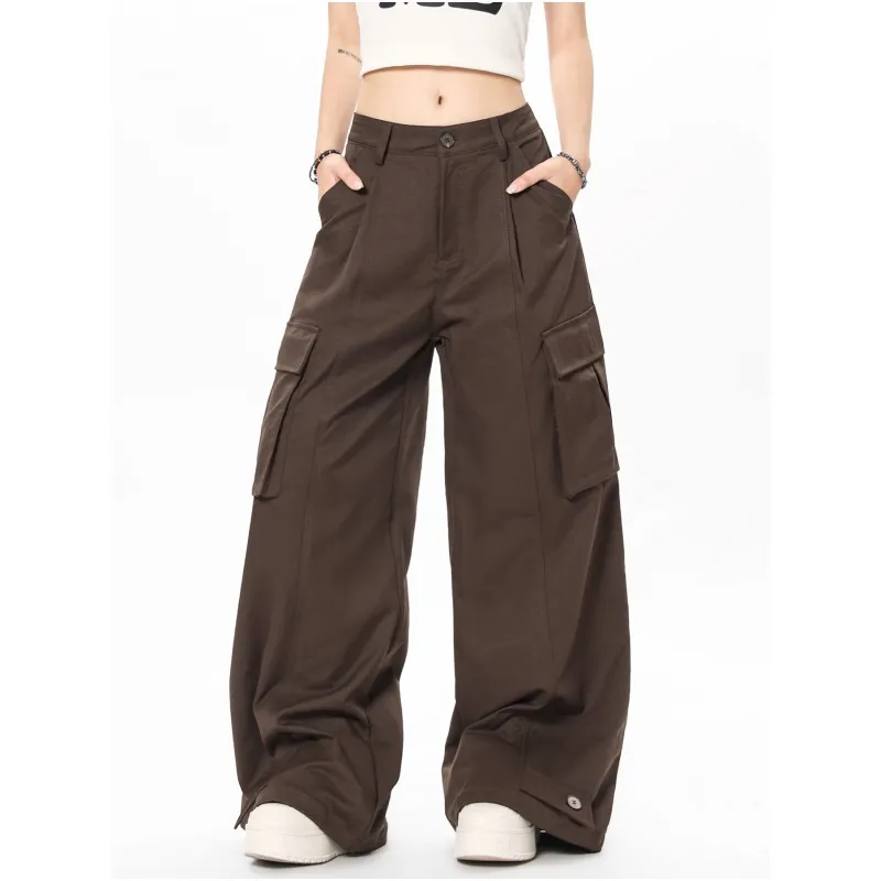 Vine Color Cargo Pants Unisex-8