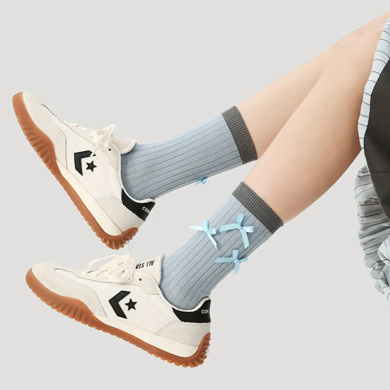 Vine Color Mid Calf Socks Women's 3 Pack Moonlight Shadow-3