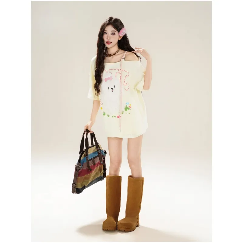 Vine Color T Shirts Women's-3
