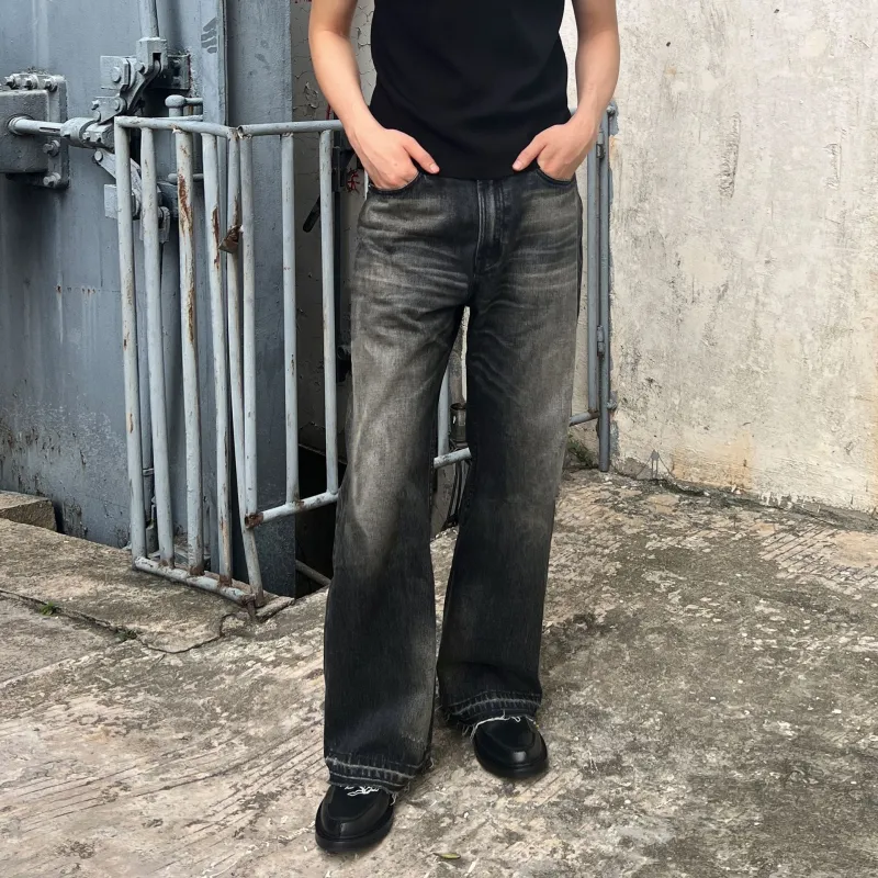 Vine Color Jeans Unisex Black-4
