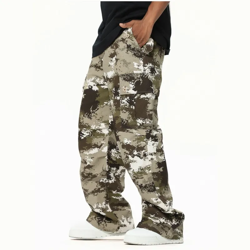 Vine Color Casual Pants Women's-3