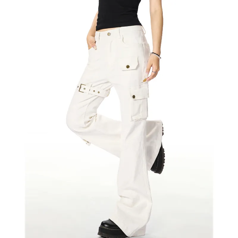Vine Color Cargo Pants Women's-6