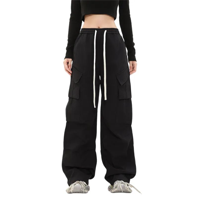 Vine Color Cargo Pants Unisex-2