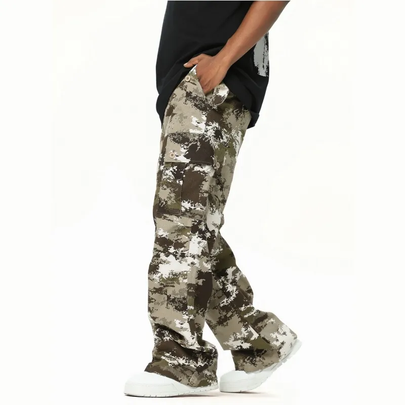 Vine Color Casual Pants Women's-5