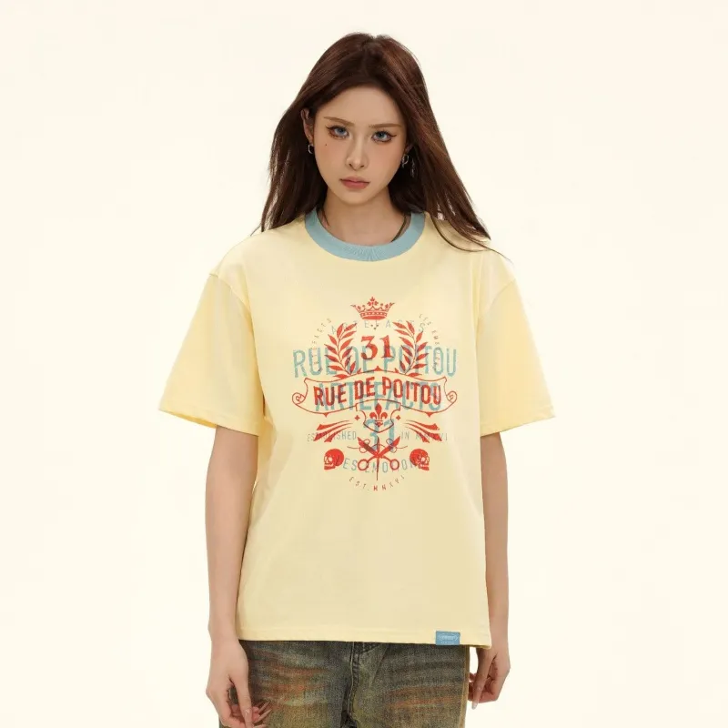 Vine Color T Shirts Women's-4