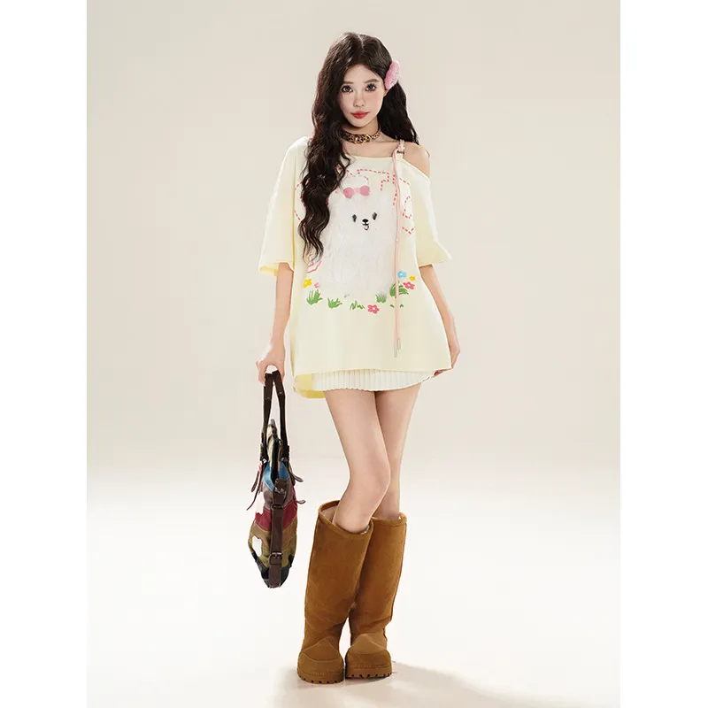 Vine Color T Shirts Women's-5