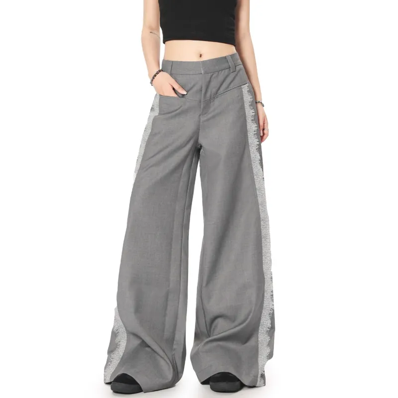 Vine Color Casual Pants Women's-9