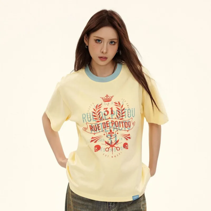 Vine Color T Shirts Women's-5