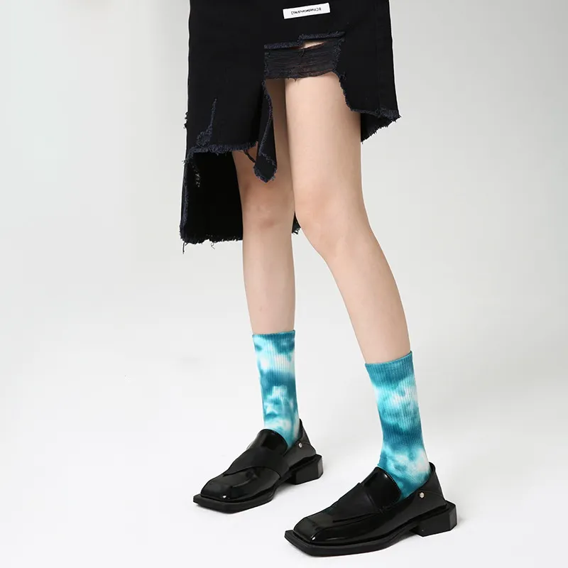 Vine Color Mid Calf Socks Unisex 3 Pack Cloud Mist Misty-2