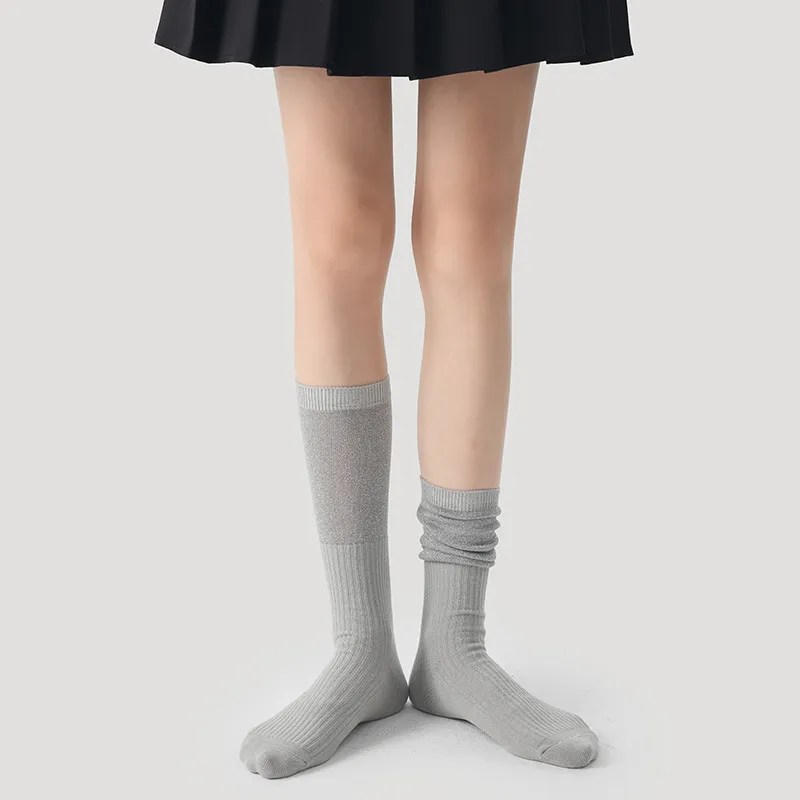 Vine Color Knee High Socks Unisex 3 Pack-6