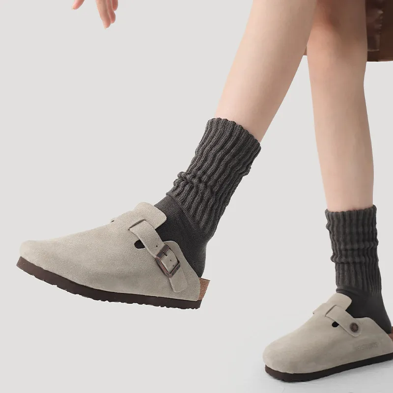 Vine Color Mid Calf Socks Unisex 3 Pack-2