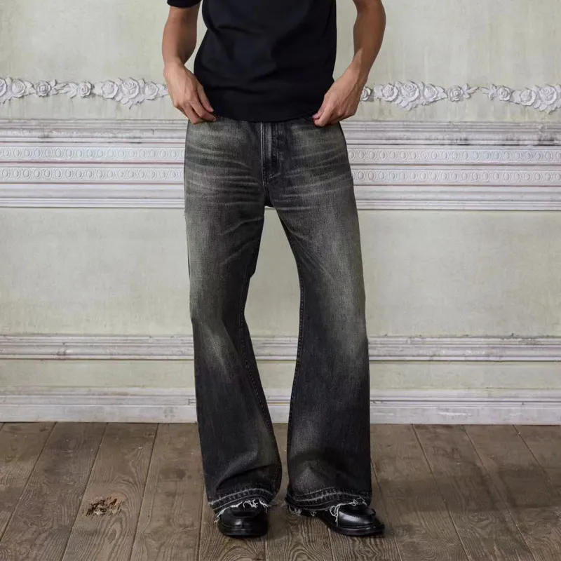 Vine Color Jeans Unisex Black-3