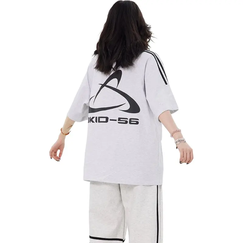 Vine Color Raglan Sleeve T Shirt Women's-6