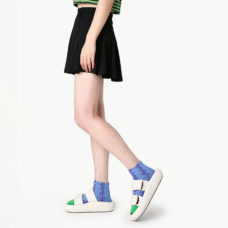 Vine Color Ankle Socks Women's 3 Pack-5
