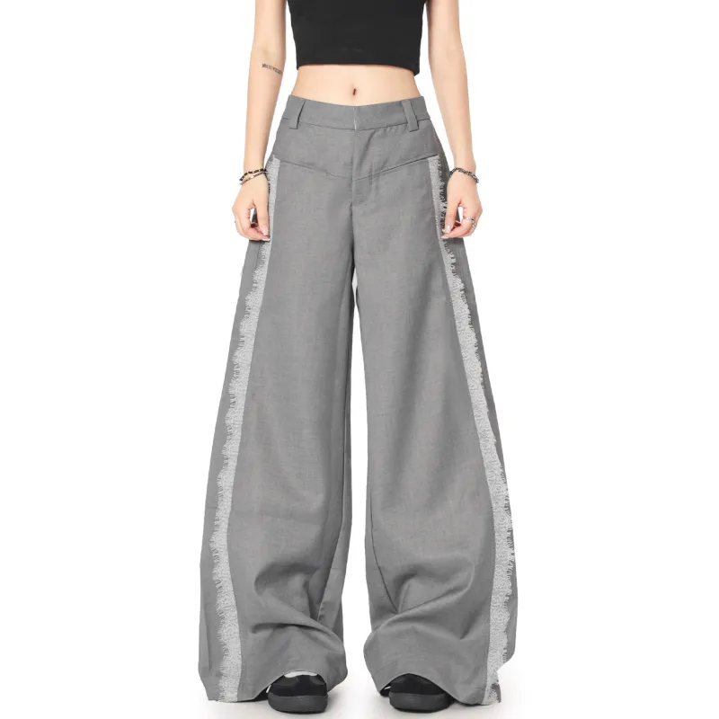 Vine Color Casual Pants Women's-8