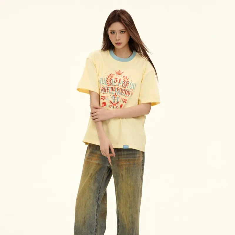 Vine Color T Shirts Women's-7