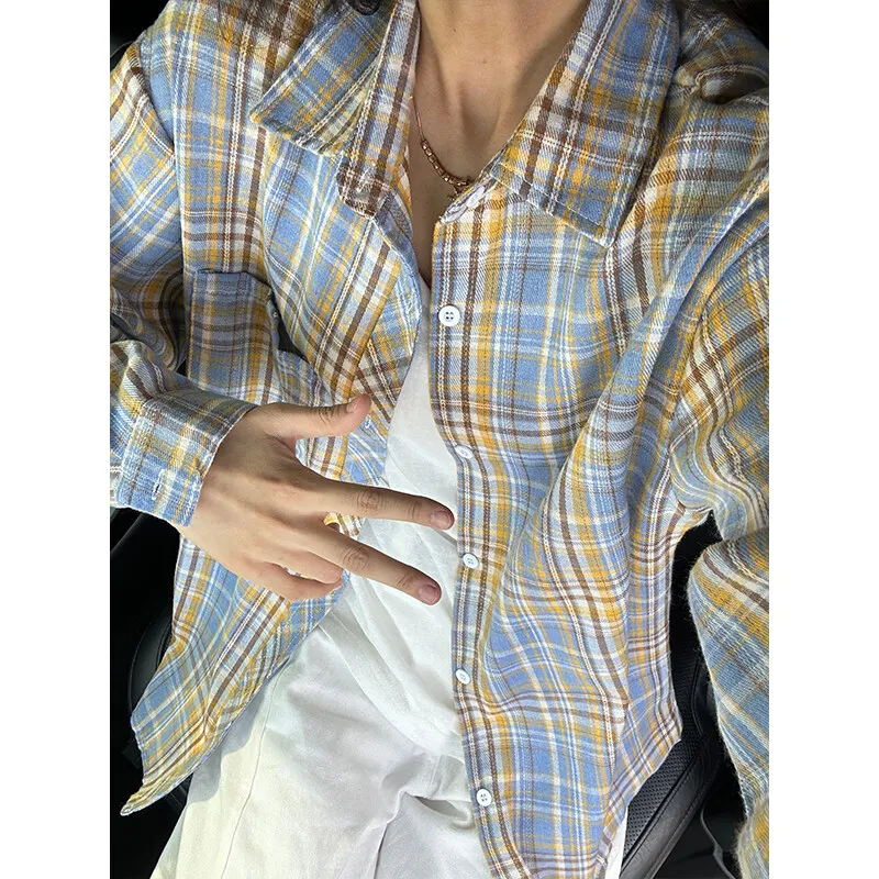 VPDP Shirts Unisex Yellow Plaid-3