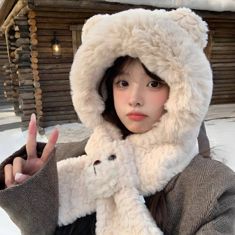 DZP Polyester Hoods & Plush Hats Unisex-5