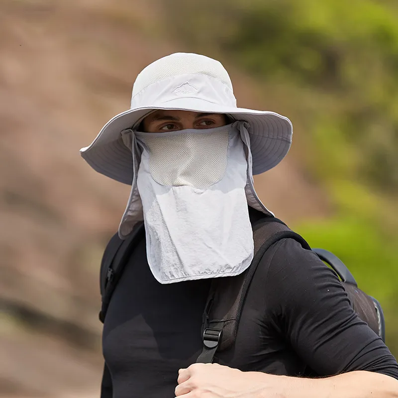 DZP Polyester Sun Protection Hats Unisex-12