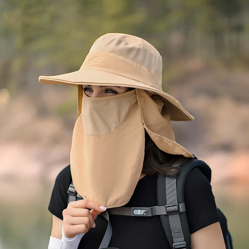 DZP Polyester Sun Protection Hats Unisex-2