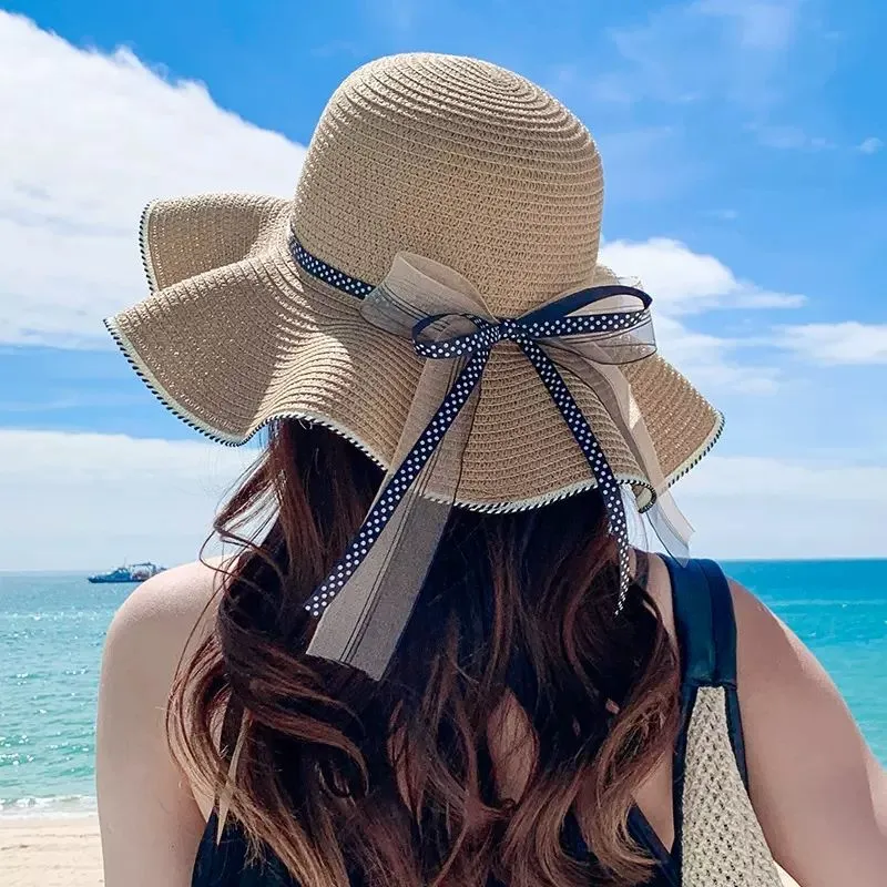 DZP Paper Reed Sun Protection Hats Unisex-5