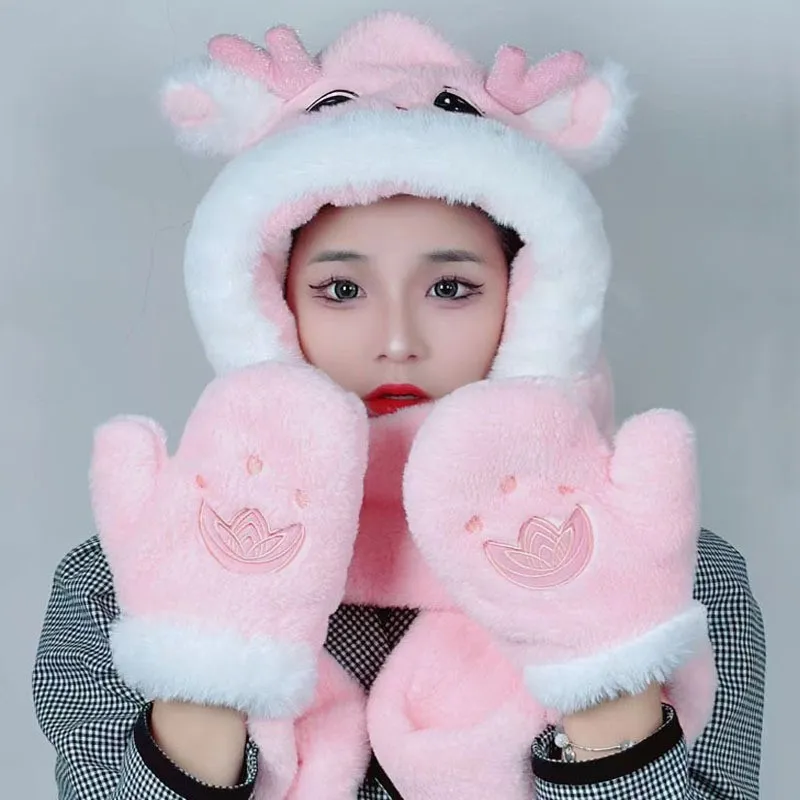 DZP Polyester Hoods & Plush Hats Unisex-5