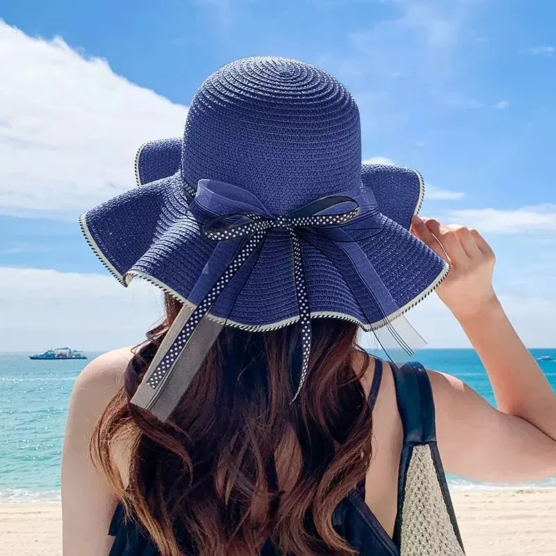 DZP Paper Reed Sun Protection Hats Unisex-7