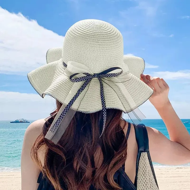 DZP Paper Reed Sun Protection Hats Unisex-3