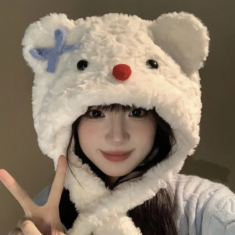 DZP Polyester Hoods & Plush Hats Unisex-3