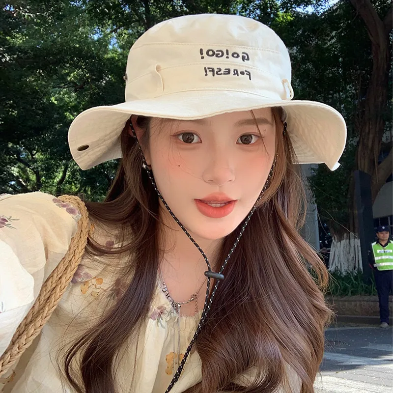 DZP Polyester Bucket Hats Unisex-1