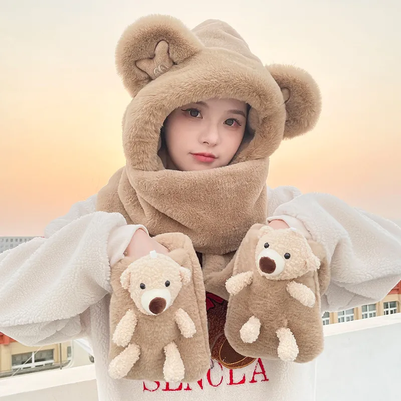DZP Polyester Hoods & Plush Hats Unisex-1