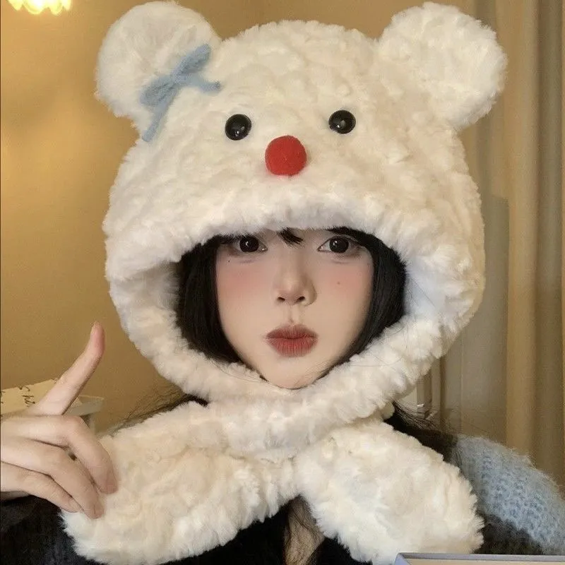 DZP Polyester Hoods & Plush Hats Unisex-2