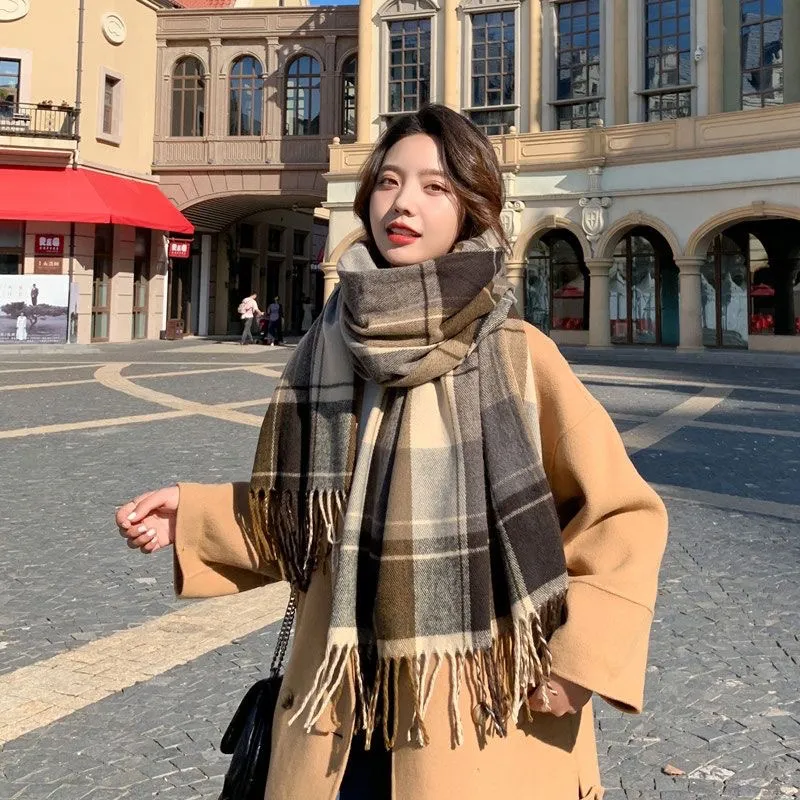 DZP Knit Scarves Unisex-3