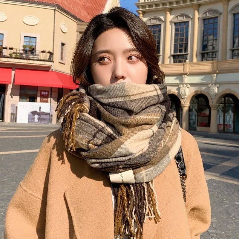 DZP Knit Scarves Unisex-1
