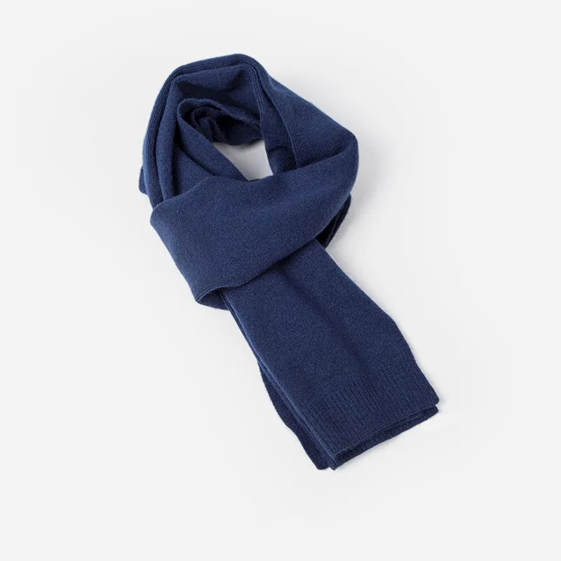 DZP Acrylic Knit Scarves Unisex Multicolor-8