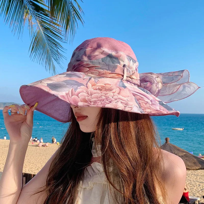 DZP Polyester Sun Protection Hats Unisex-5